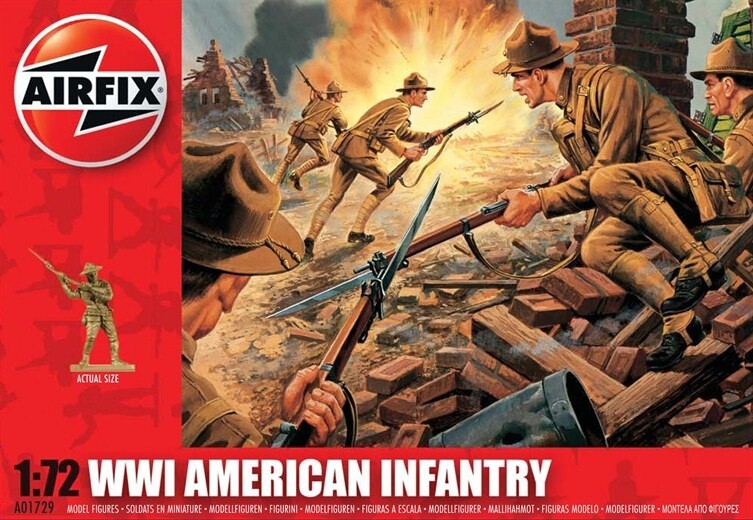 Airfix 1/72 WWll American Infantry