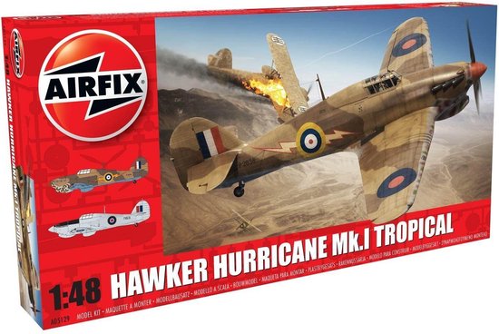 Airfix 1/48 Hawker Hurricane Mk.1 Tropical