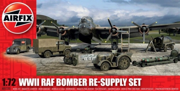 Airfix 1/72 WWll Raf Bomber Re-Supply Set