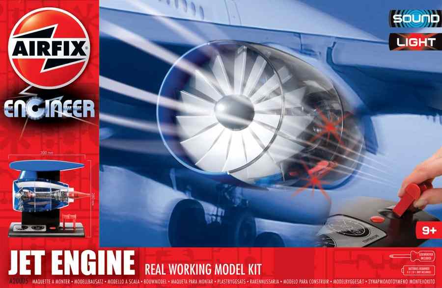 Airfix Jet Engine Real Working Model Kit