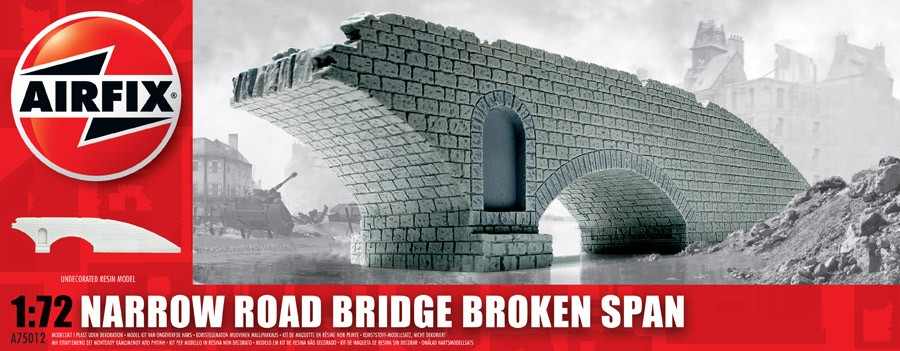 Airfix 1/72 Narrow Road Bridge Broken Span