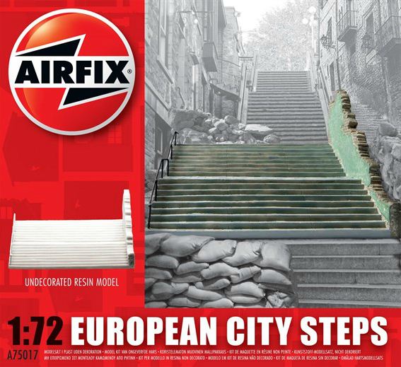 Airfix 1/72 European City Steps