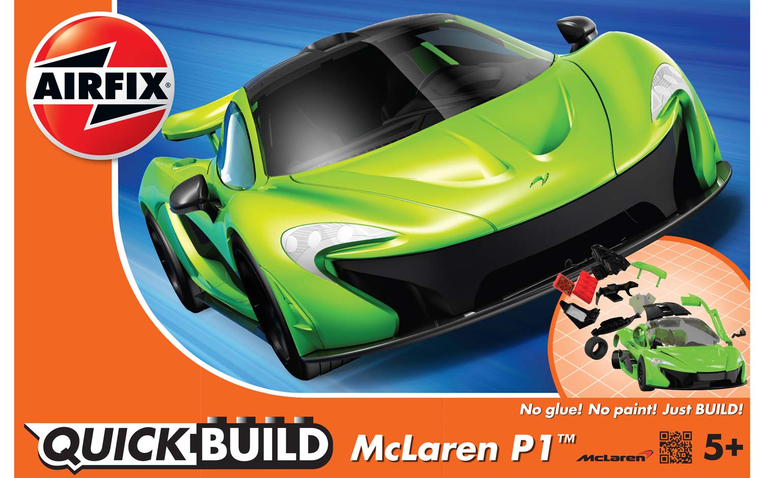 Airfix Quickbuild Mclaren P1 Groen
