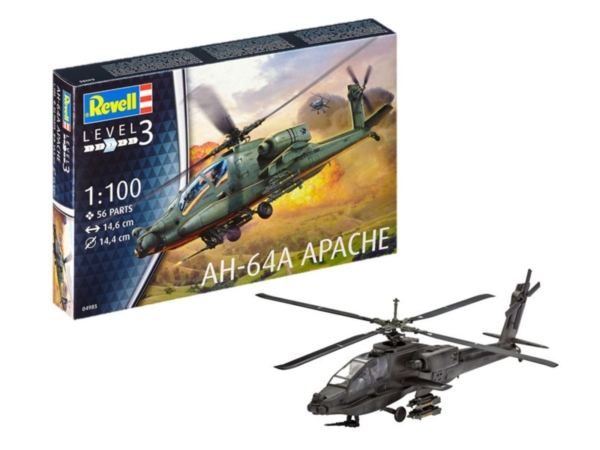 Revell 1/100 AH-64A Apache