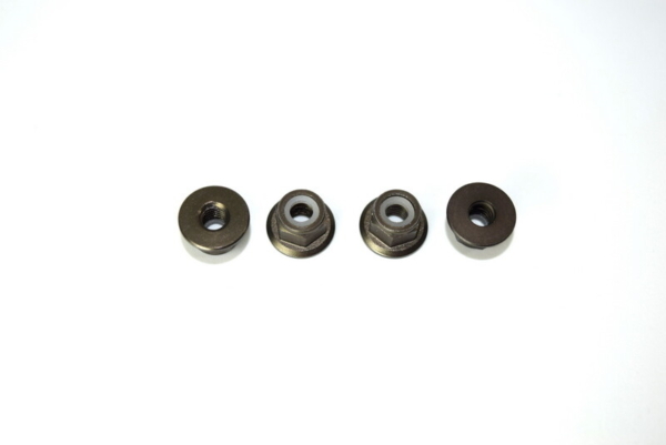 Aluminium Nylon Mutter M4 (4) ATC 2.4 RTR/BL (1230235)