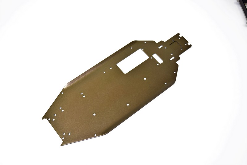 Aluminum Chassis Plate AB2.8 BL (1330159)