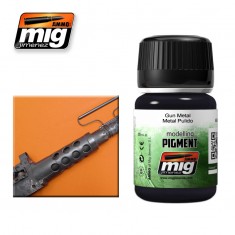 MIG Pigment Gun Metal 35ml
