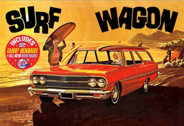 AMT 1/25 1965 Chevelle ''Surf Wagon''