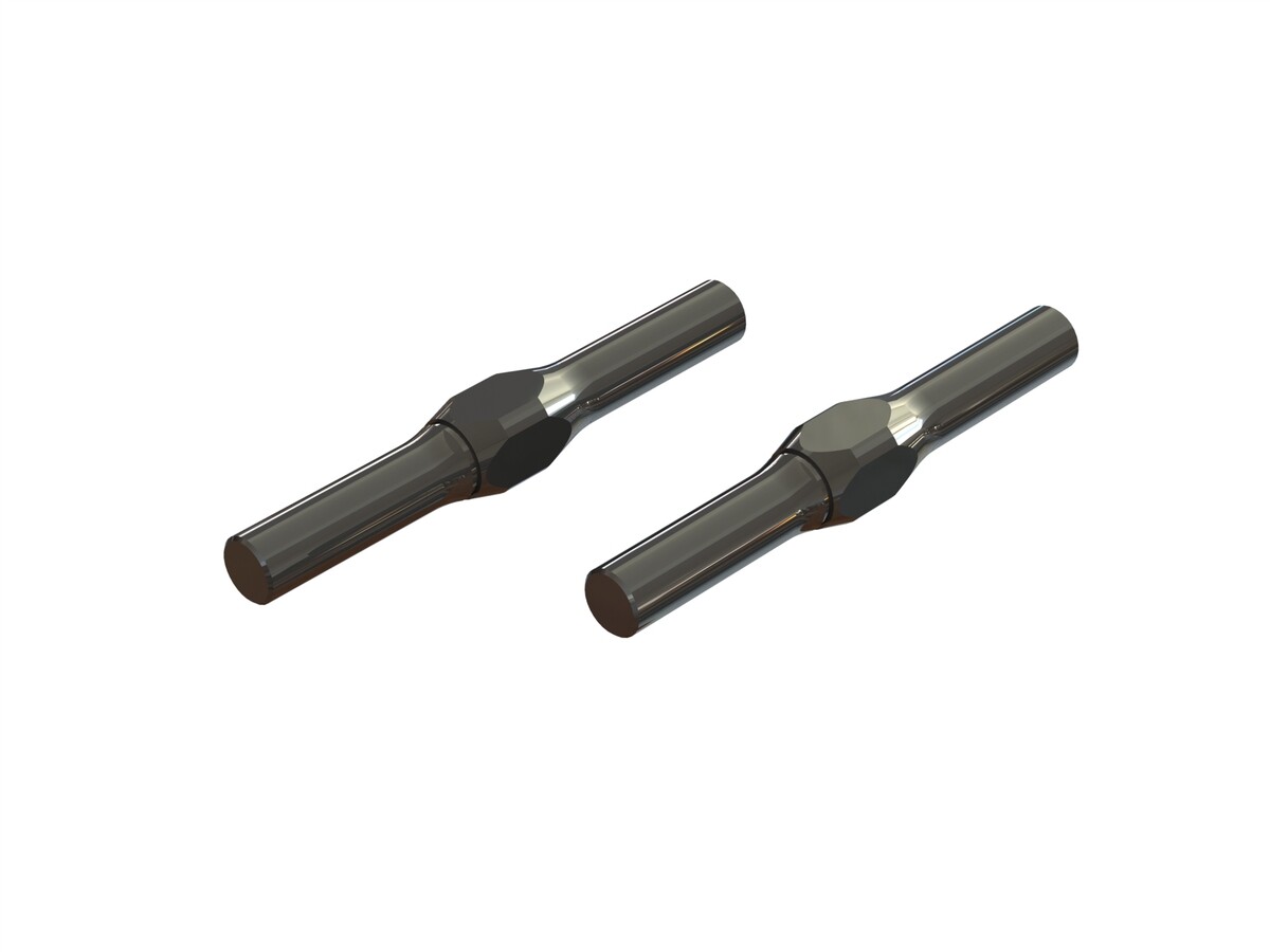 Steel Turnbuckle M4x34mm (Black) (2pcs) (AR330471)