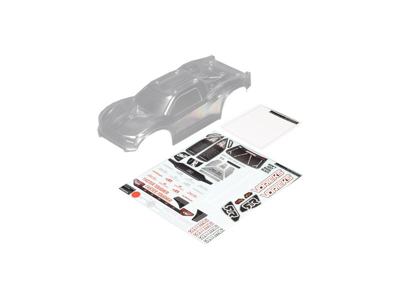 Arrma - 1/10 Clear Body with Decals for VORTEKS 2WD (ARA-1554)