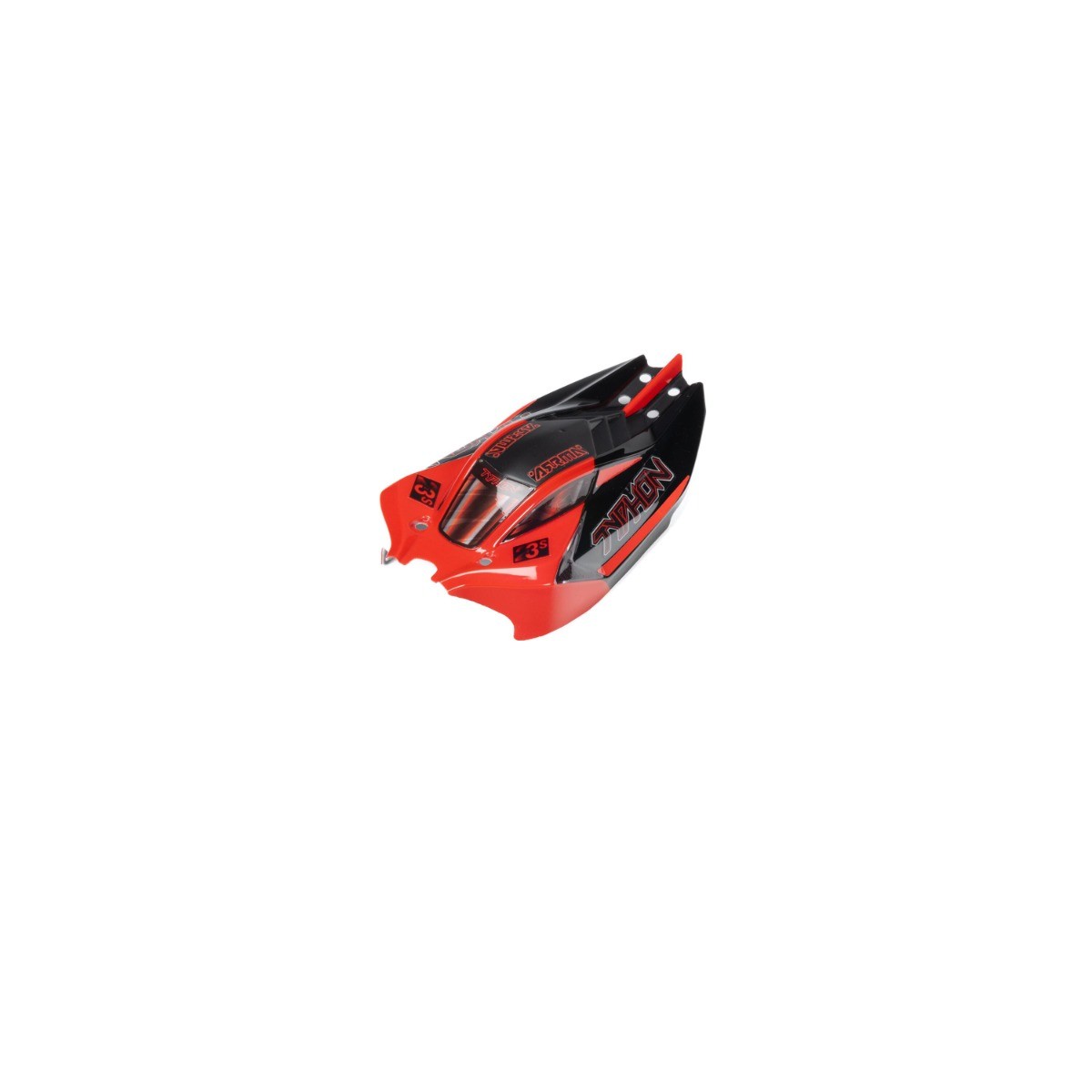 Arrma - Typhon GROM Body (Red/Black) (ARA-1561)