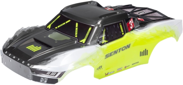 Arrma - SENTON 4X4 Clipless Painted Decaled Trimmed Body, Yellow (ARA-1625)