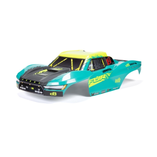 Arrma - 1/10 FURY Painted Decaled Trimmed Body Set, Green (ARA-2120)