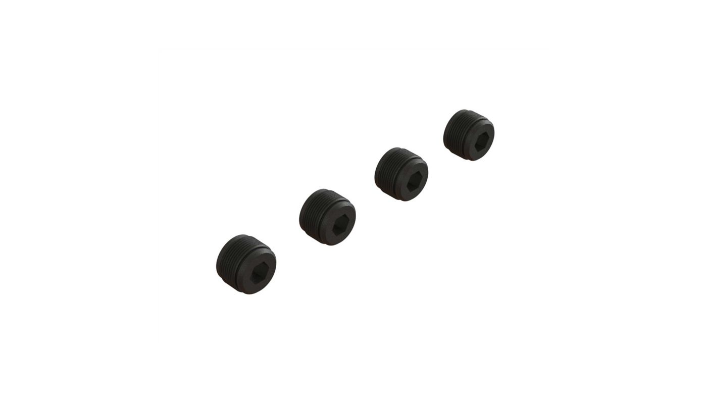 Hub Nut, Black (4) (ARA330582)