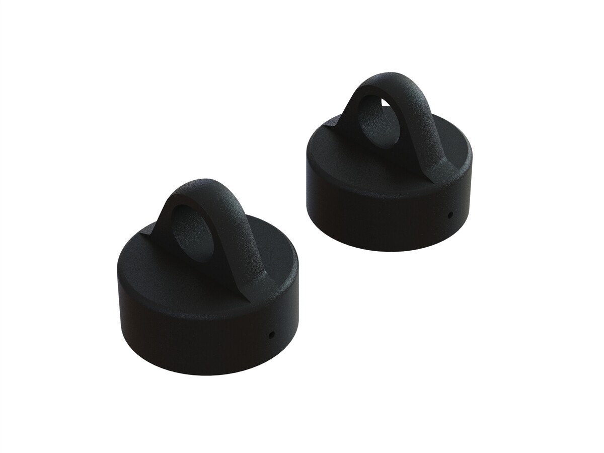 Arrma - Aluminium Shock Cap (Black) (ARA330768)