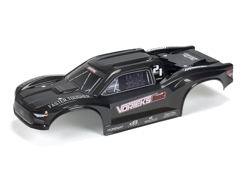 Arrma - 1/10 Vorteks 4x2 Boost painted body - Gun Metal (ARA402348)