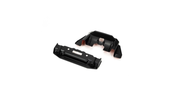 Arrma - FELONY Painted Splitter And Diffuser Black/Orange (ARA410010)