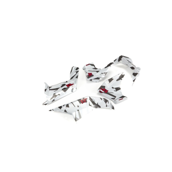 Arrma - Guard Set Painted, White Camo: FIRETEAM (ARA411017)