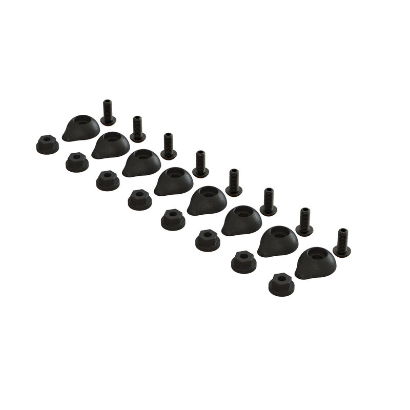 Arrma - Body post Protection Set (8pcs) (AR480017)