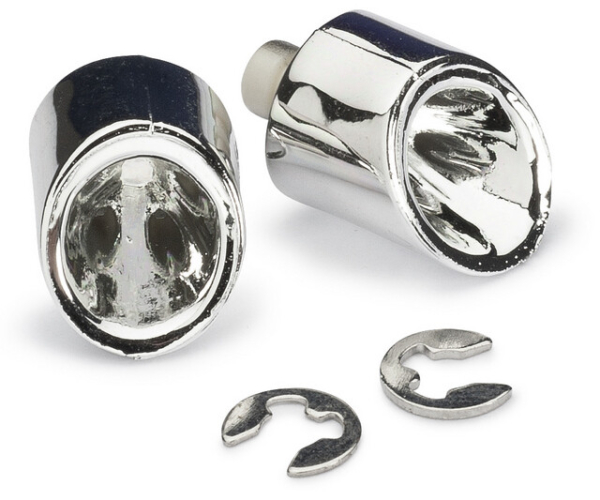 Uitlaatset voor Body - Chrome (2 stuks)