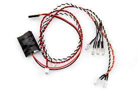 Simple LED Controller w/LED lights (4 white and 2 Red) (AX24257)
