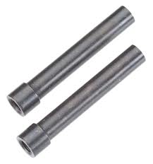 EXO Steering Post Steel (Black) (2pcs) (AX30384)
