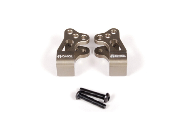 EXO Machined Aluminum Rear Lower Shock Mounts (Hard Anodized) (2pcs) (AX30861)