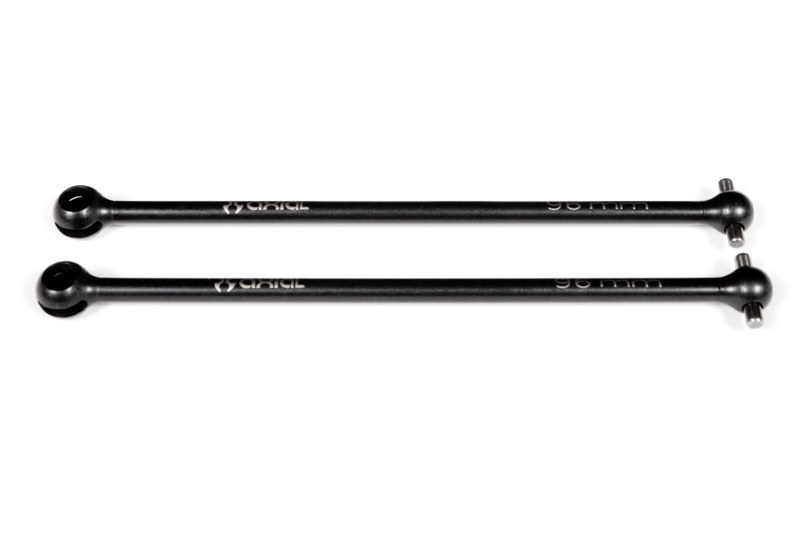 EXO Universal Joint Axle Shaft 7x96mm Replacement (2pcs) (AX30867)