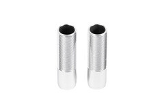 Aluminum Shock Body 12x47.5mm (Clear Anodized) (2pcs) (AX31314)