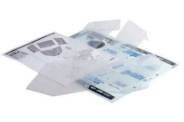 RR10 Bomber Body - .040" (Clear) (AX31327)