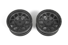 1.9 Method Mesh Wheels - Black (2pcs) (AX31415)