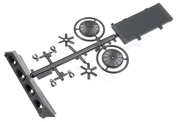 EXO Rear Light Bezel and Radiator Set (AX80103)
