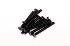 M3x30mm Hex Socket Flat Head (Black) (10pcs) (AXA0151)