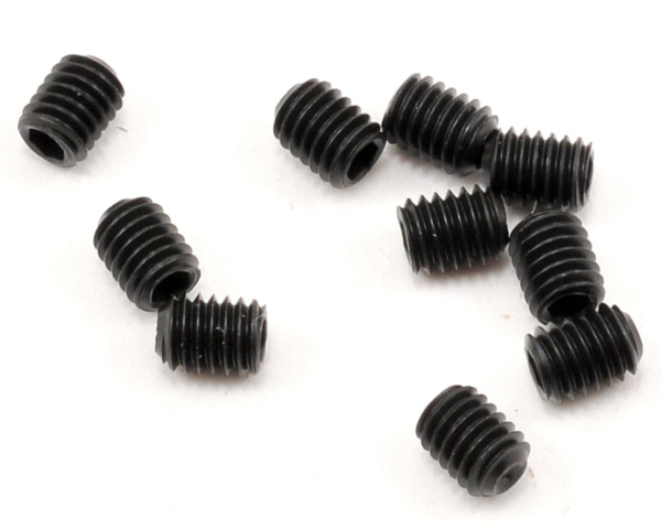 M3x4mm Set Screw (Black) (10pcs) (AXA0181)