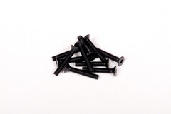 M3x18mm Hex Socket Flat Head (Black) (10pcs) (AXA148)