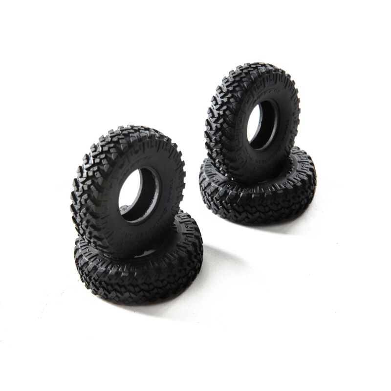 Axial 1.0 Nitto Trail Grappler Tires V1 (4): SCX24 (AXI31567)