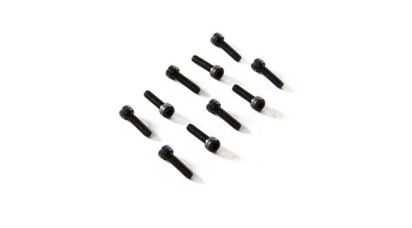 M2.6x10mm Cap Head (Black) (10pcs) (AXI31642)
