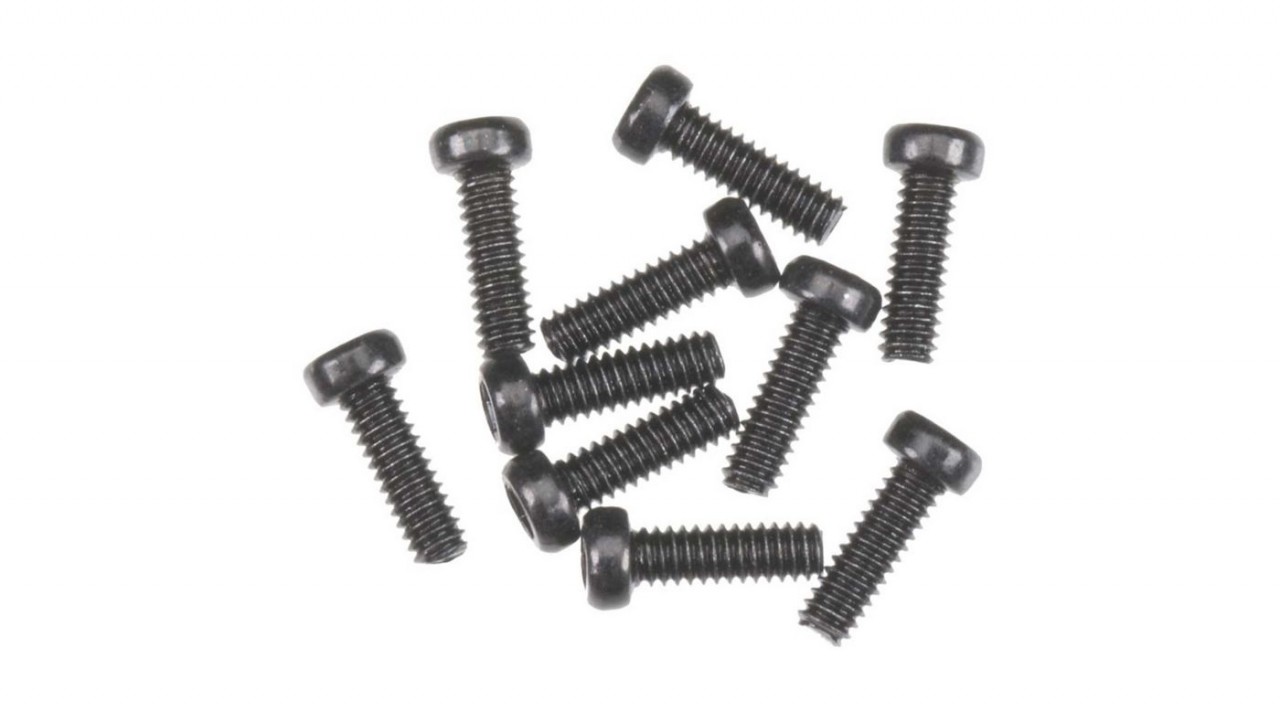 Axial - Cap Head M2x6mm Black Oxide (10) (AXA013)