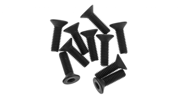 Hex Socket Flat Head 3x10mm (10) (AXIC1120)