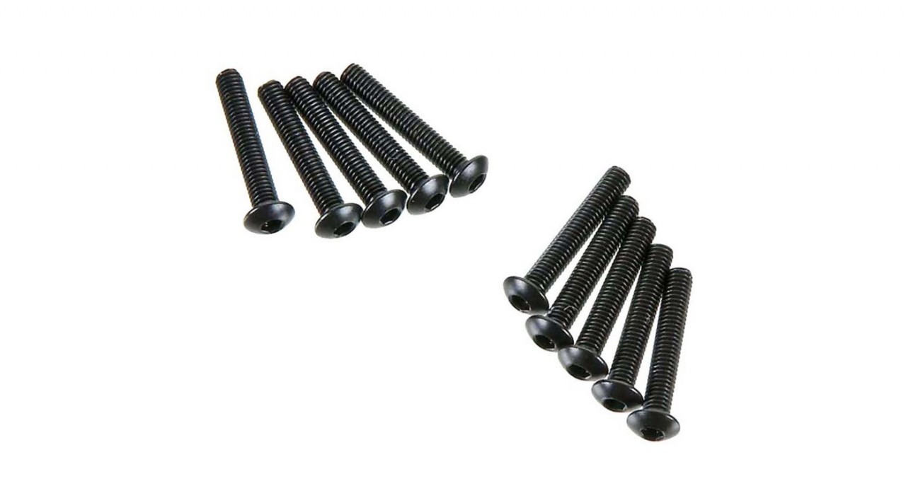 Hex Socket Button Head M3x18mm (10) (AXIC1180)