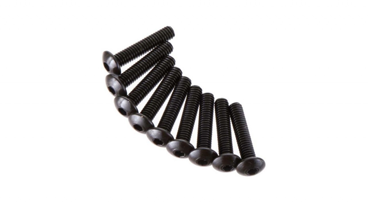 Hex Socket Button Head 2.6x12mm (10) (AXIC1195)