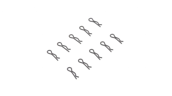 Axial - 3mm Body Clip Black (10) (AX31374)