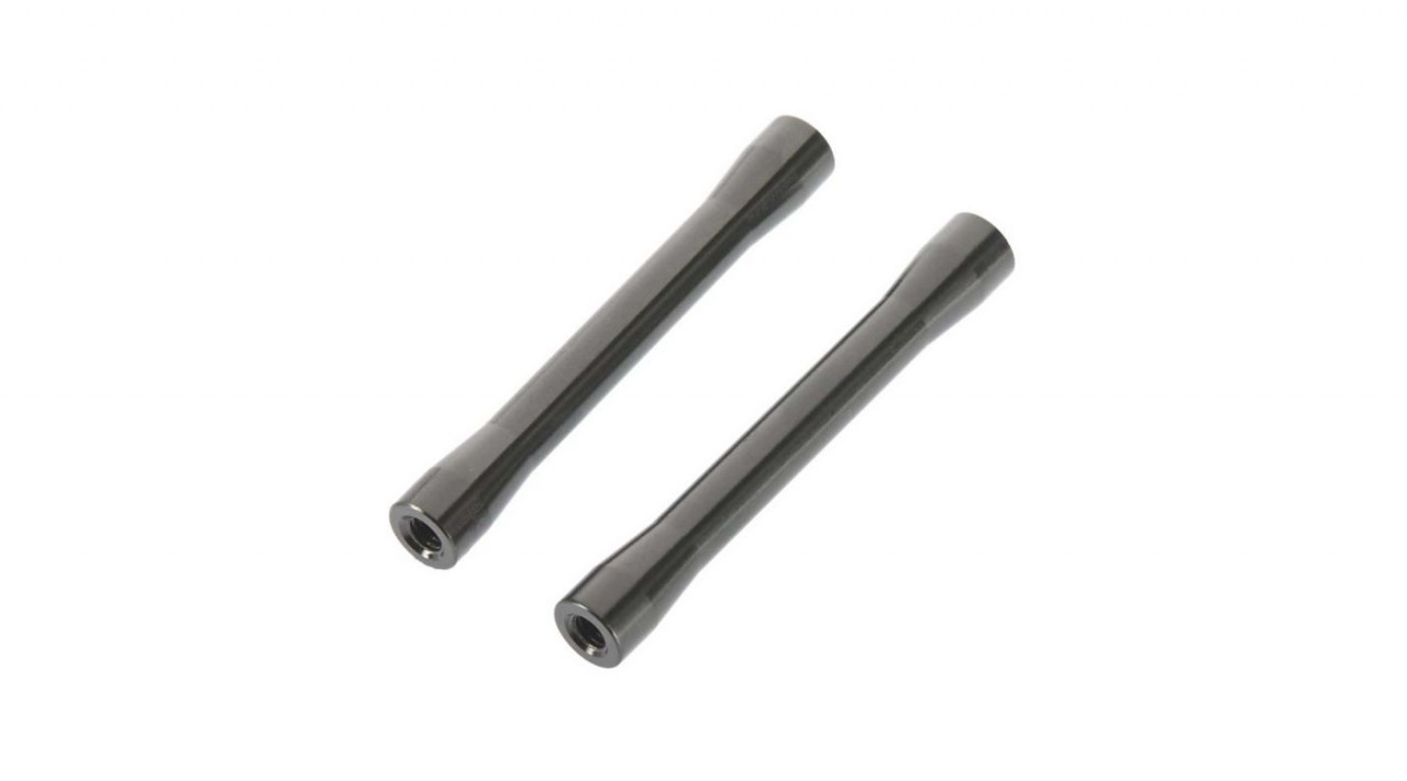 Threaded Alum Link 7.5x56.5mm Gray (2) (AXIC4423)