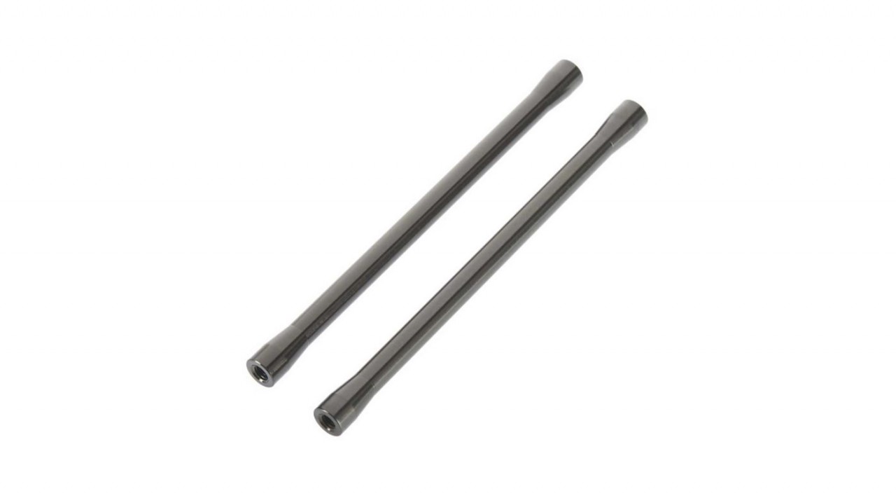 Threaded Alum Link 7.5x107mm Gray (2) (AXIC4424)