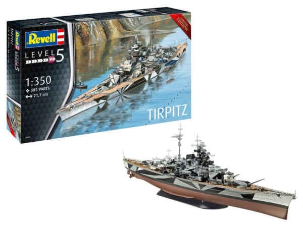 Revell 1/350 Battleship Tirpitz