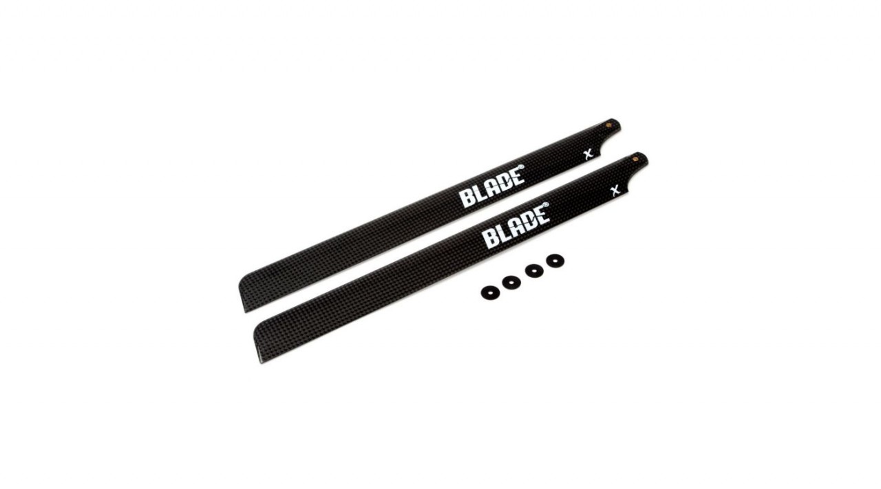 E-Flite - Blade CF Main Blade Set 325mm with Washers: B450X (BLH4315)