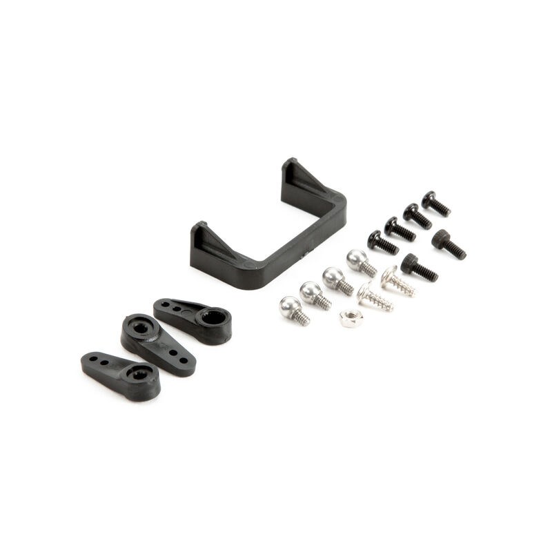 Servo Arm, Linkage Balls, Tail Servo Mount: 270 CFX (BLH4831)