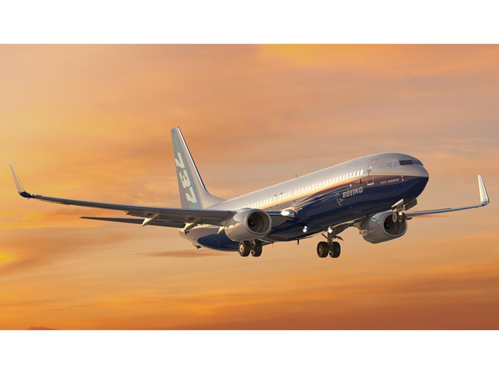 Revell 1/288 Boeing 737-800