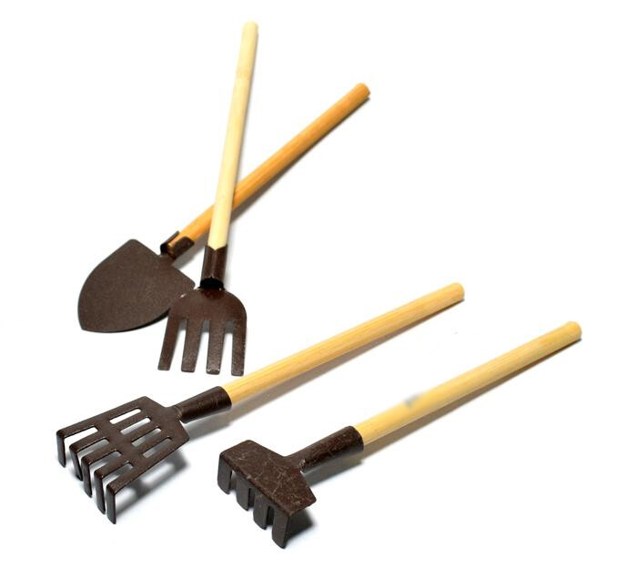 Shovel & Straw Fork 4pcs (RC Scale Accessoires)