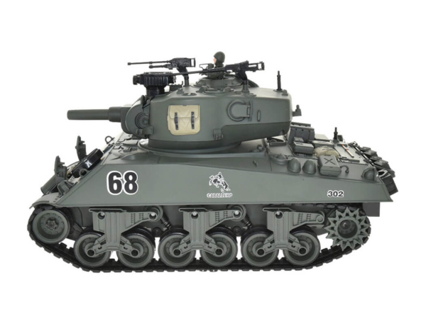 Brother Tank 1/18 USA M4A3 Sherman - Groen